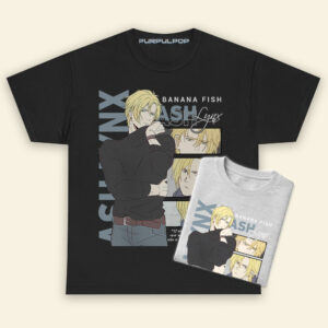 Ash Lynx Banana Fish Anime BL Shirt