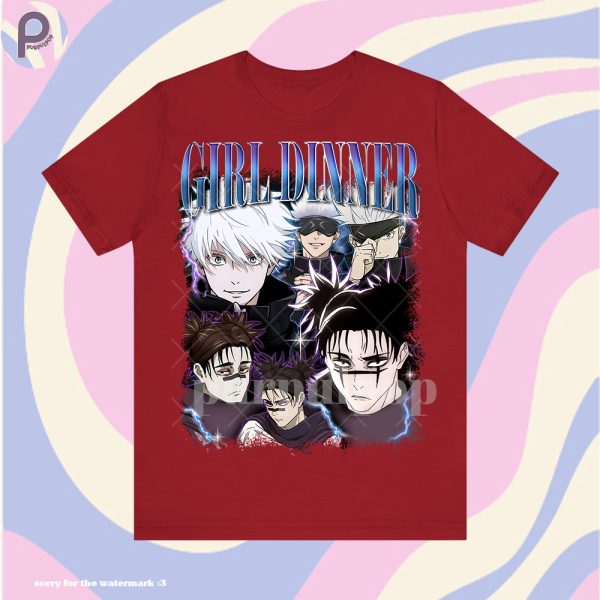 Gojo and Choso Girl Dinner Shirt