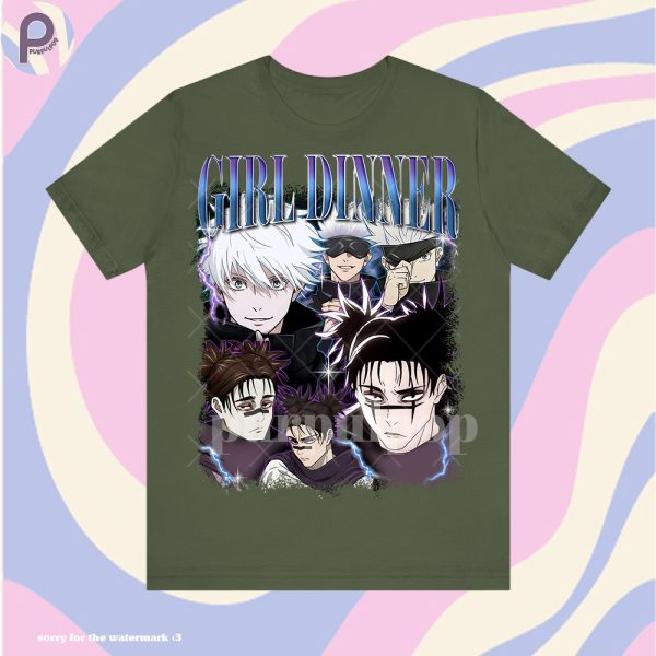 Gojo and Choso Girl Dinner Shirt