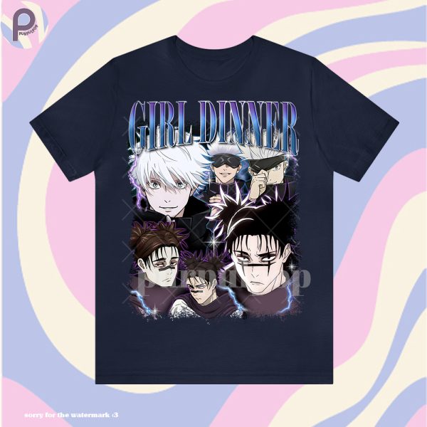 Gojo and Choso Girl Dinner Shirt