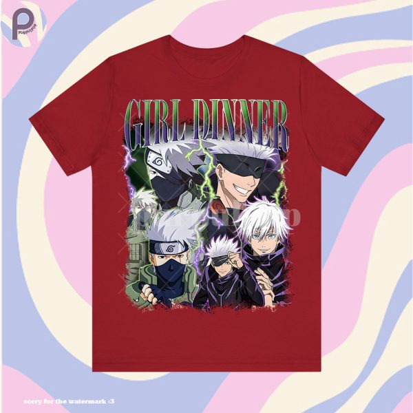 Kakashi Gojo Girl Dinner Shirt