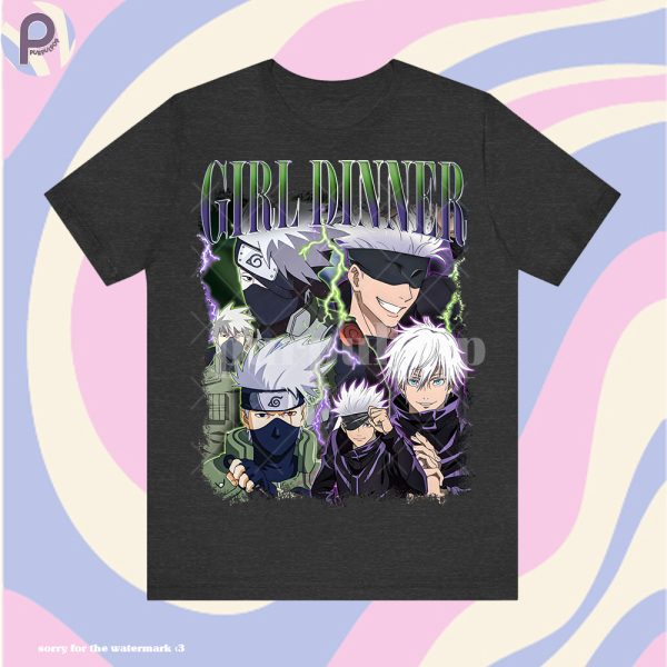 Kakashi Gojo Girl Dinner Shirt