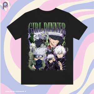 Kakashi Gojo Girl Dinner Shirt