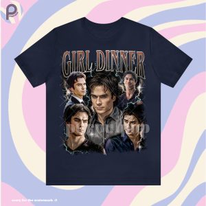 Damon Salvatore Girl Dinner Shirt