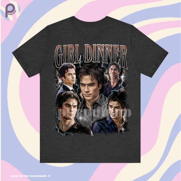 Damon Salvatore Girl Dinner Shirt