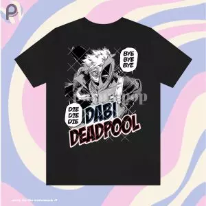 Ver 2 Dabi Deadpool Collab Adult Kid Shirt