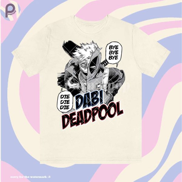 Ver 2 Dabi Deadpool Collab Adult Kid Shirt