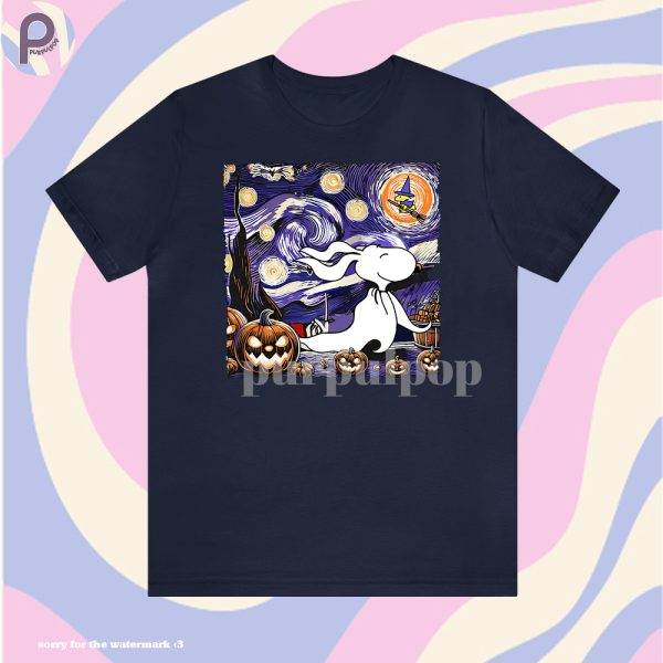 Starry Night Snoopy Shirt