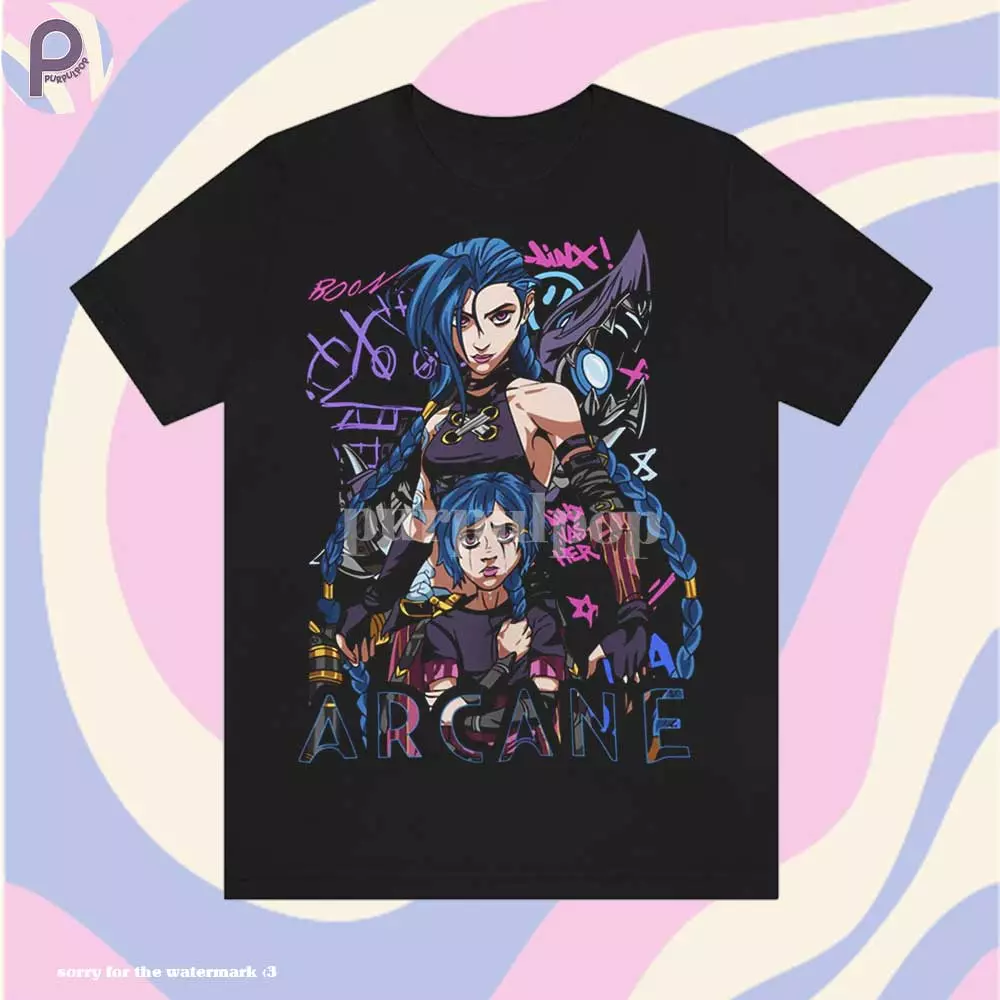 Jinx Arcane League of Legends Shirt