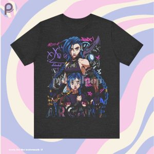 Jinx Arcane League of Legends Shirt