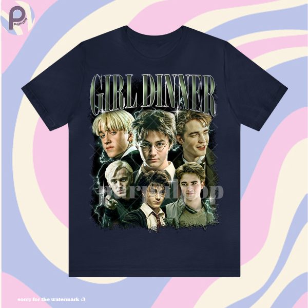 Draco Cedric Harry Potter Girl Dinner Shirt