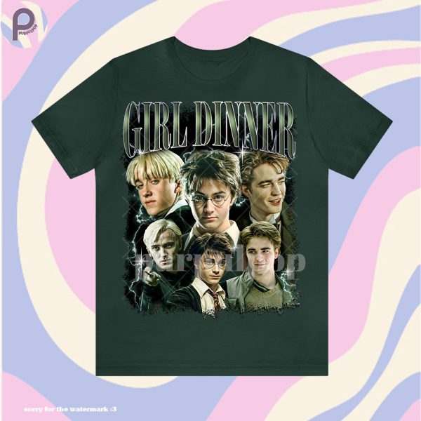 Draco Cedric Harry Potter Girl Dinner Shirt