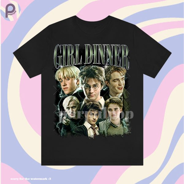 Draco Cedric Harry Potter Girl Dinner Shirt