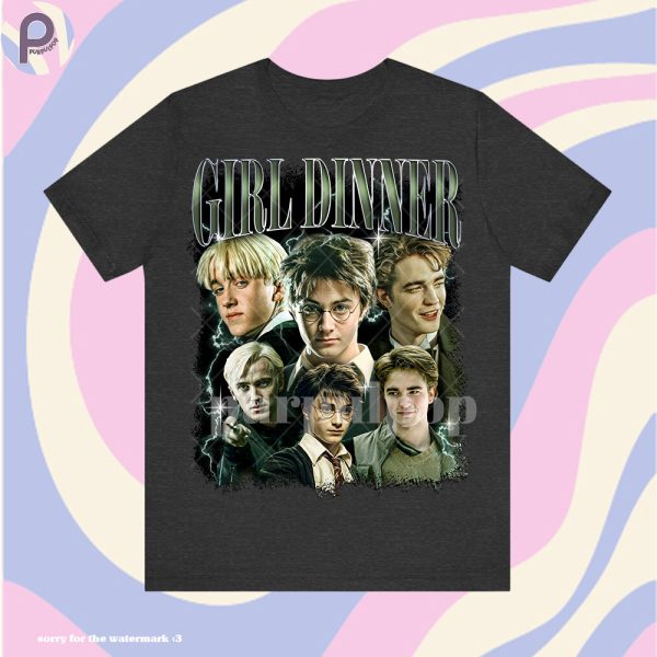 Draco Cedric Harry Potter Girl Dinner Shirt