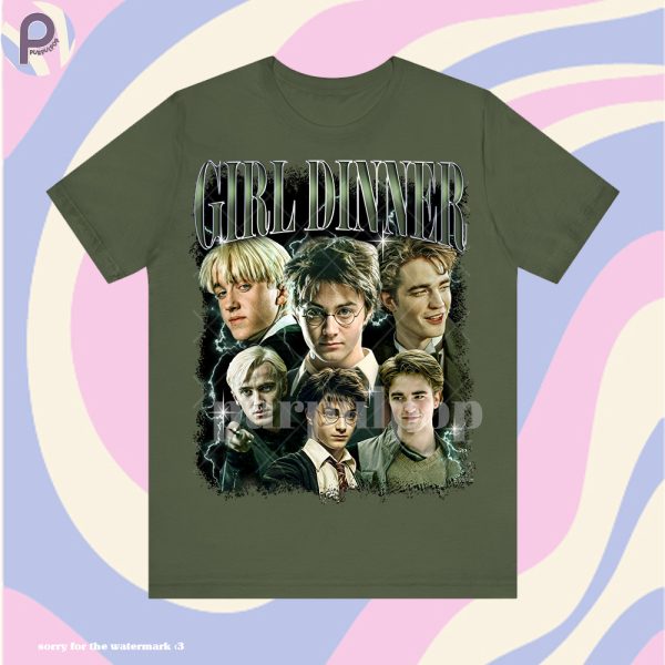 Draco Cedric Harry Potter Girl Dinner Shirt