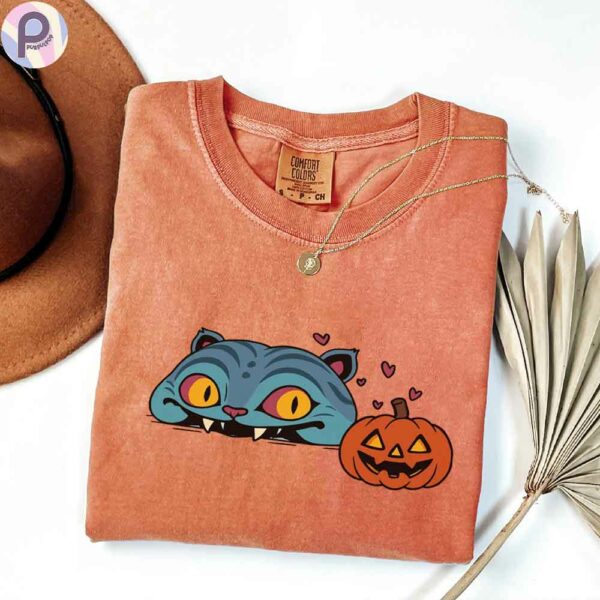 Derpy Tiger Pumpkin Halloween Kpop Demon Hunter Shirt