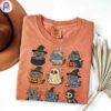 Derpy Tiger Halloween Costume Pumpkin Shirt