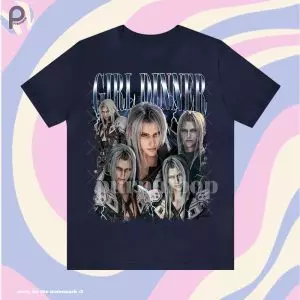 Sephiroth Final Fantasy Girl Dinner Shirt