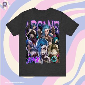 Jinx Arcane League of Legends Shirt