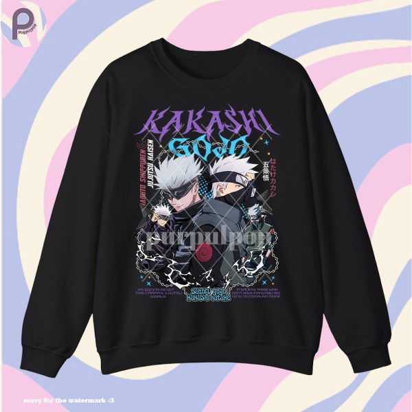 Kakashi Gojo Chain Shirt