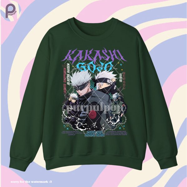 Kakashi Gojo Chain Shirt