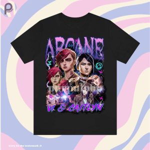 Arcane Vi and Caitlyn Shirt