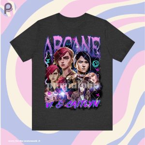 Arcane Vi and Caitlyn Shirt