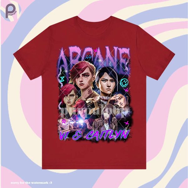 Arcane Vi and Caitlyn Shirt