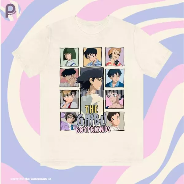 Ghibli Studio Boys Eras Tour Shirt