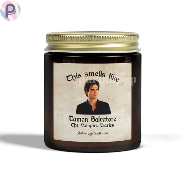 Damon Salvatore TVD Candle