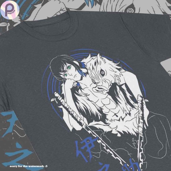 Inosuke Demon Slayer Kitmesu no Yaiba Shirt