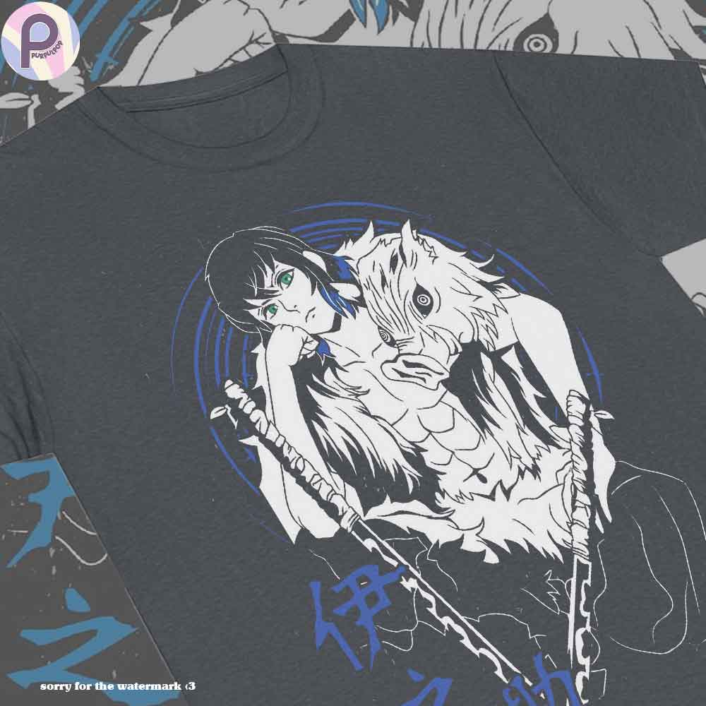 Inosuke Demon Slayer Kitmesu no Yaiba Shirt Inosuke Demon Slayer Kitmesu no Yaiba Shirt