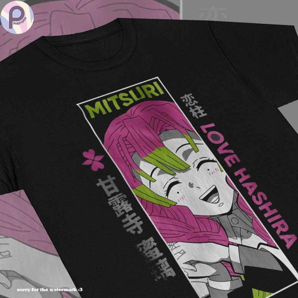 Mitsuri Love Hashira Demon Slayer Shirt