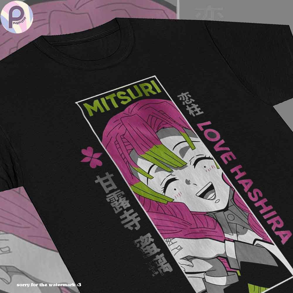 Mitsuri Love Hashira Demon Slayer Shirt Mitsuri Love Hashira Demon Slayer Shirt
