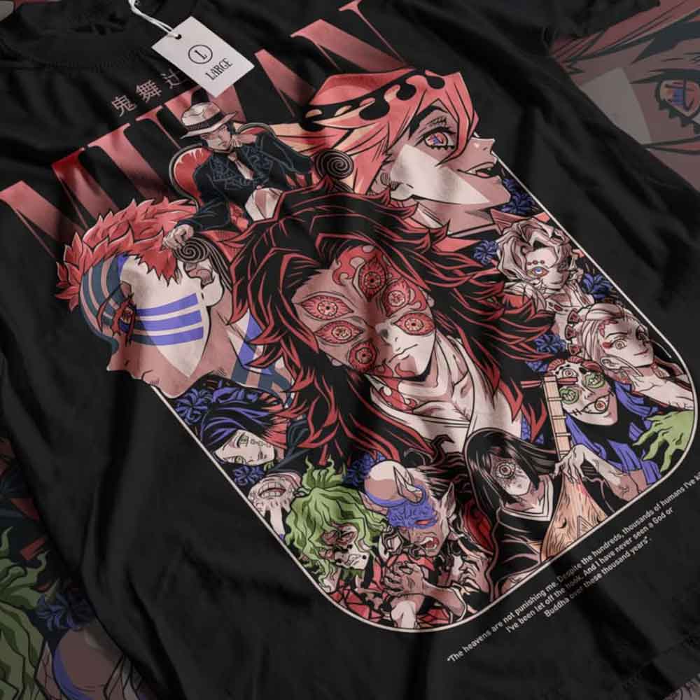 Demon Slayer Muzan Upper Rank Kitmesu No Yaiba Shirt Demon Slayer Muzan Upper Rank Kitmesu No Yaiba Shirt