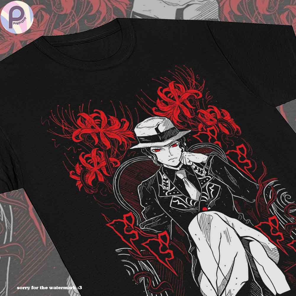 Muzan Upper Rank Demon Slayer Vintage Shirt Muzan Upper Rank Demon Slayer Vintage Shirt