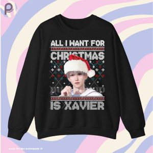 Xavier All I Want For Christmas LaD Shirt