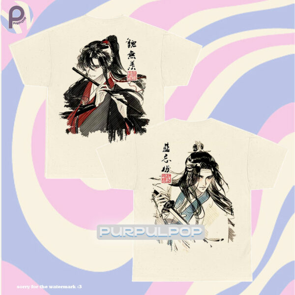 Lan Wangji Wei Wuxian Art Shirt