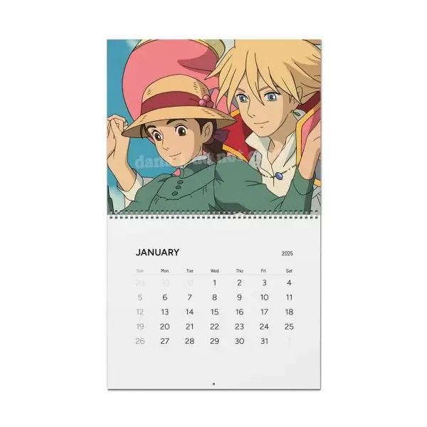 Studio Ghibli 2025 Calendar