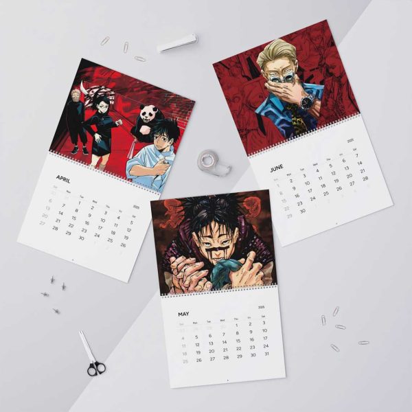 Jujutsu Kaisen 2025 Calendar