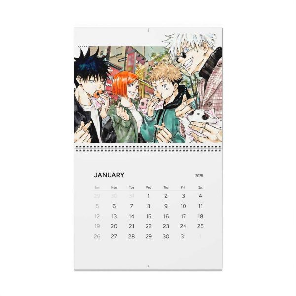 Jujutsu Kaisen 2025 Calendar