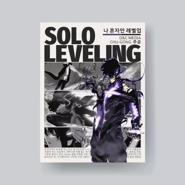 Solo Leveling Sung Jin Woo Poster