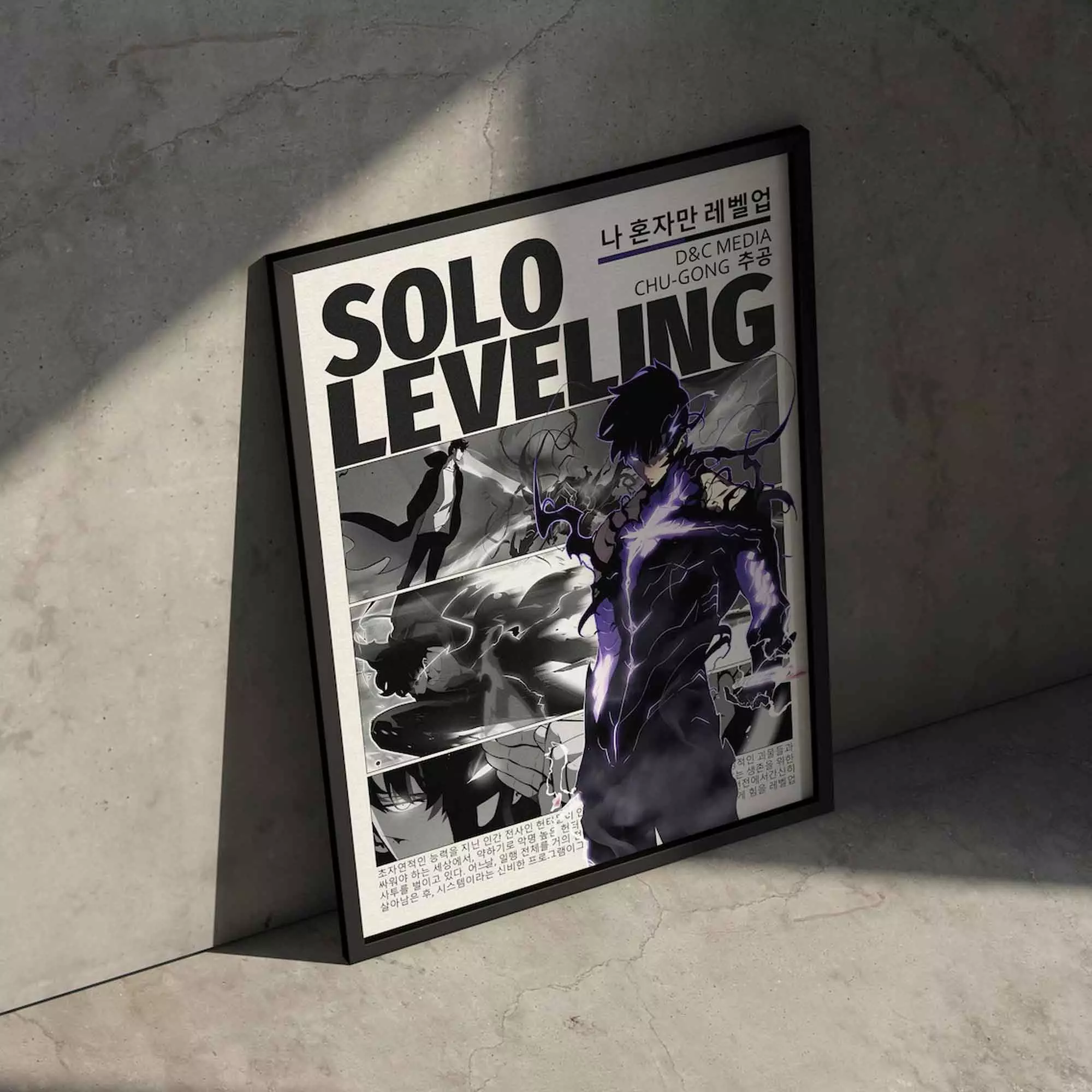 Solo Leveling Sung Jin Woo Poster