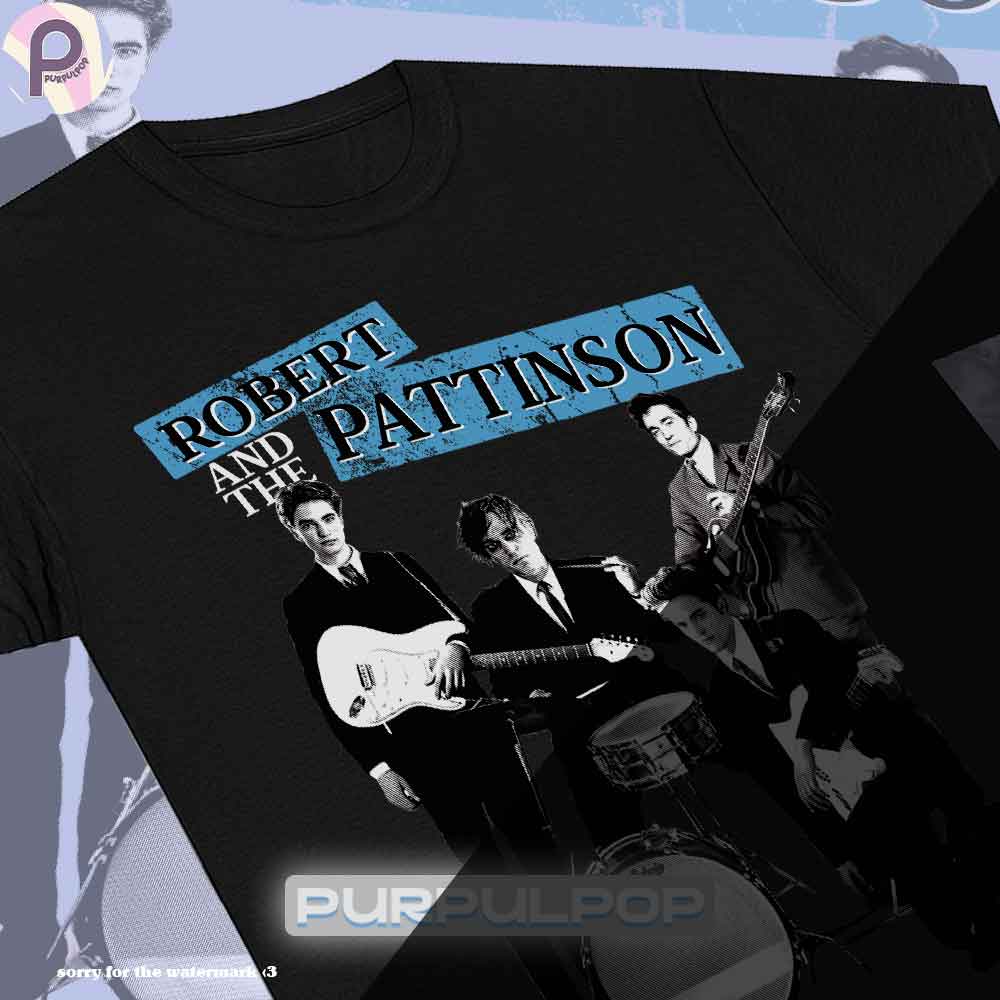 Robert the Pattinson 90s Band Shirt Robert the Pattinson 90s Band Shirt
