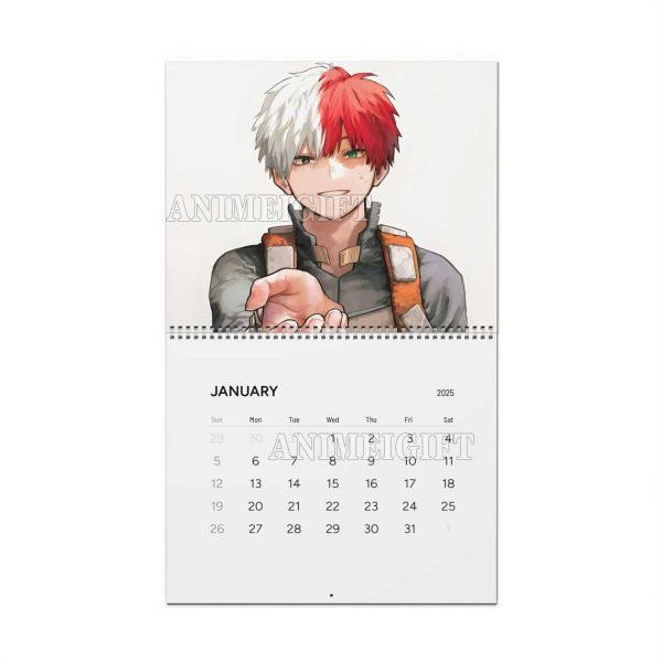 My Hero Academia MHA 2025 Calendar