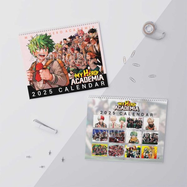 My Hero Academia MHA 2025 Calendar