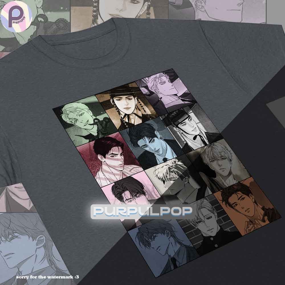 Manhwa BL Character Collection Shirt Manhwa BL Character Collection Shirt