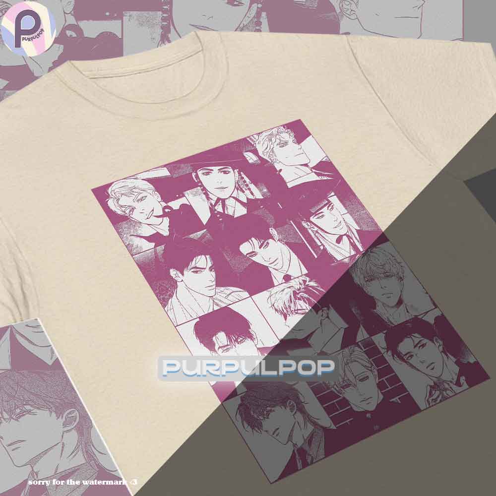 Manhwa BL Character Collection Shirt Manhwa BL Character Collection Shirt