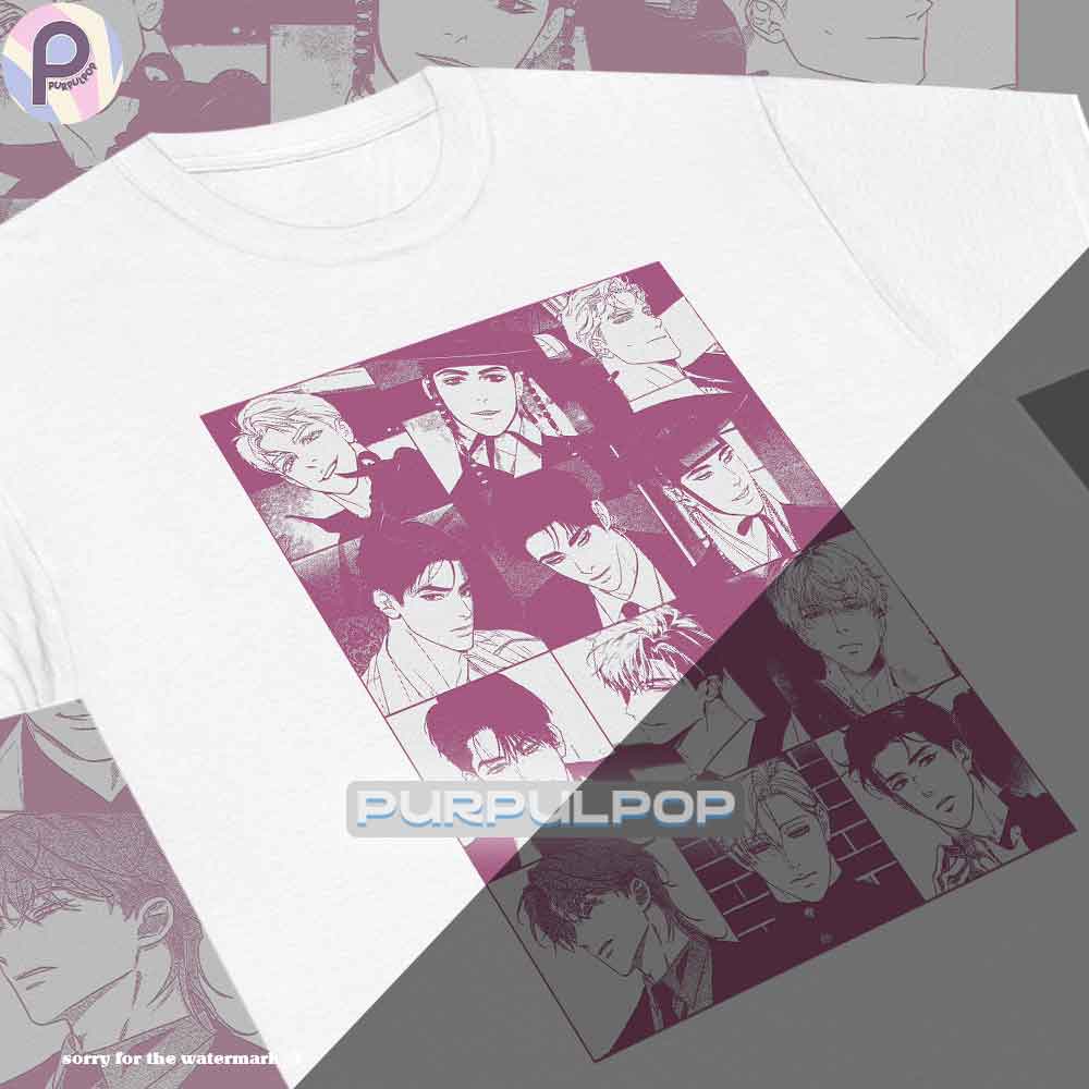 Manhwa BL Character Collection Shirt Manhwa BL Character Collection Shirt