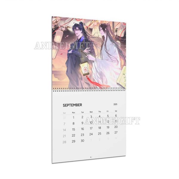 Husky and His White Cat Shizun 2025 Calendar